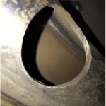 Inspection Port for an Internal Half-pipe Weld